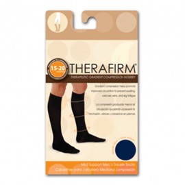 CALCETIN THERAFIRM MEDIANA COMPRESION (15-20 mmHg) CABALLERO TALLA CHICA COLOR MARINO - Envío Gratuito