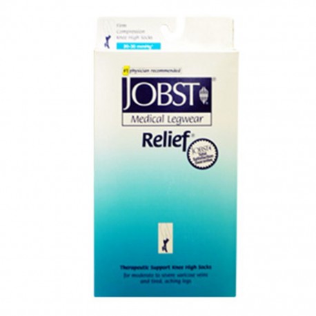 MEDIA RELIEF CT MUSLO MED. BEIGE 20-30mmHg - Envío Gratuito