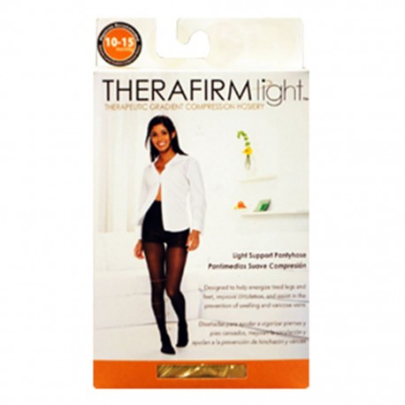 PANTIMEDIA THERAFIRM BAJA COMPRESION (10-15 mmHg) TALLA MEDIANA COLOR ARENA - Envío Gratuito