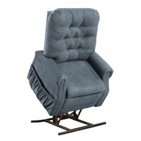 SILLON LIFTER RECLINABLE ELECTRICO 3 POSICIONES AZUL MEDLIFT - Envío Gratuito