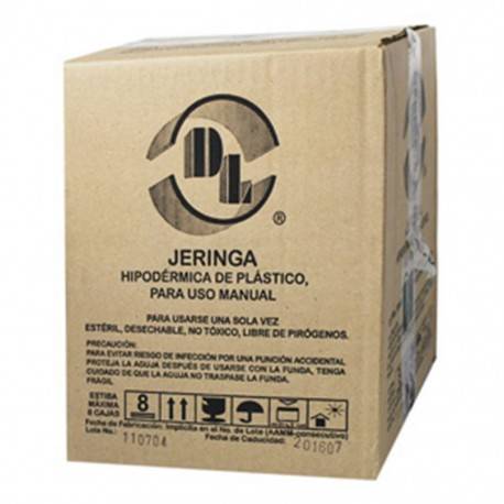 JERINGA DESECHABLE DL10ML CON AGUJA 21X32 PIEZA - Envío Gratuito