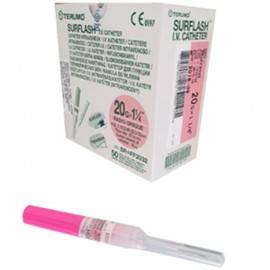 CATETER INTRAVENOSO SURFLASH 20X32 ROSA - Envío Gratuito