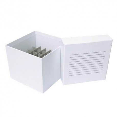 Caja de cartón criogénica para tubos de centrífuga - Envío Gratuito