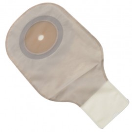 Bolsa de Colostomía Hollister Drenable Ultra-Transparente Barrera Plana Flextend Recortable hasta 64 - Envío Gratuito